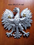 Godło PRL z mównicy